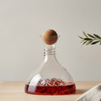 The Glacier™ Crystal Decanter with Cork Sphere