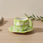 Gingham Charm Cup Set