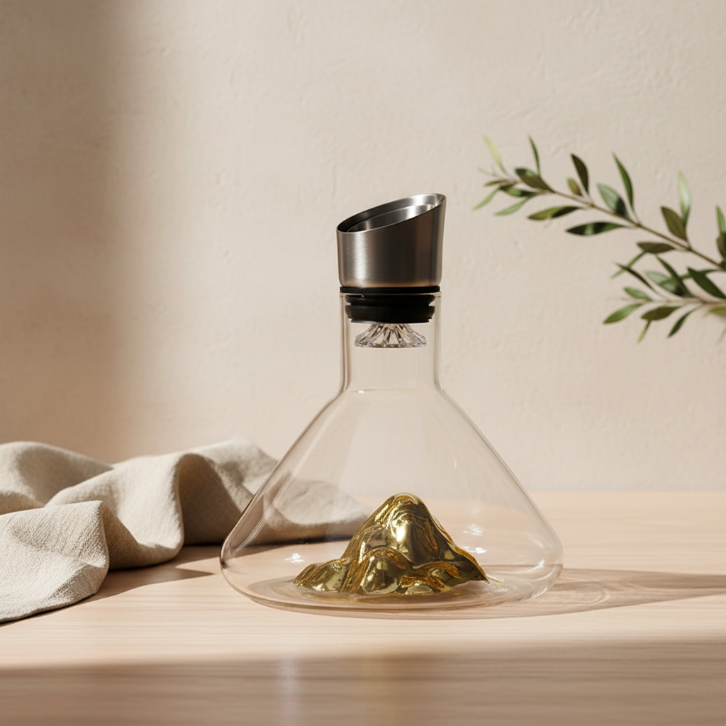 The Iceberg™ Waterfall Aerator & Decanter