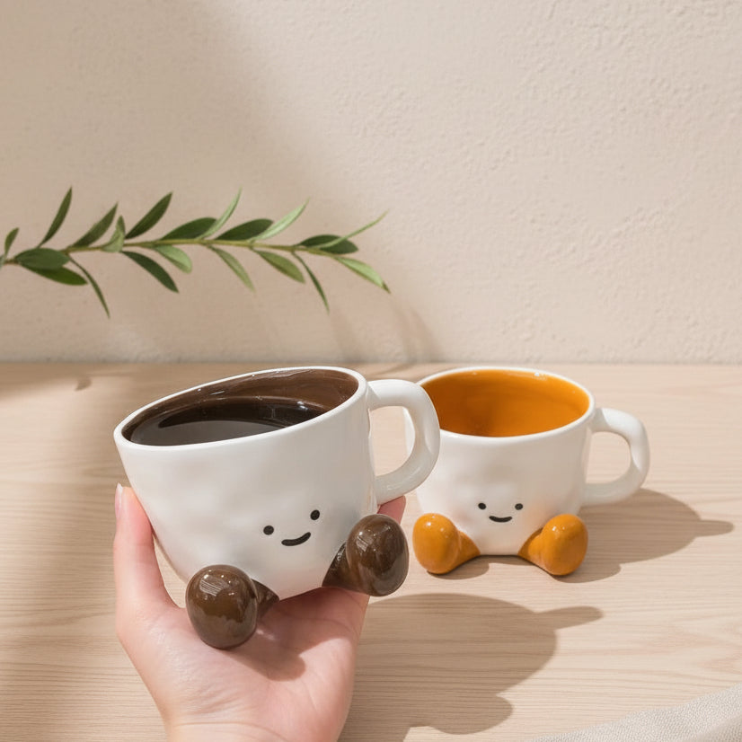 The Happy Feet™ Chubby Ceramic Mug