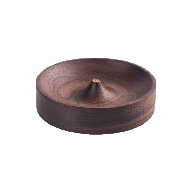 Black Walnut Solid Wood Joss-stick Household Incense Holder Handmade Tea Ceremony