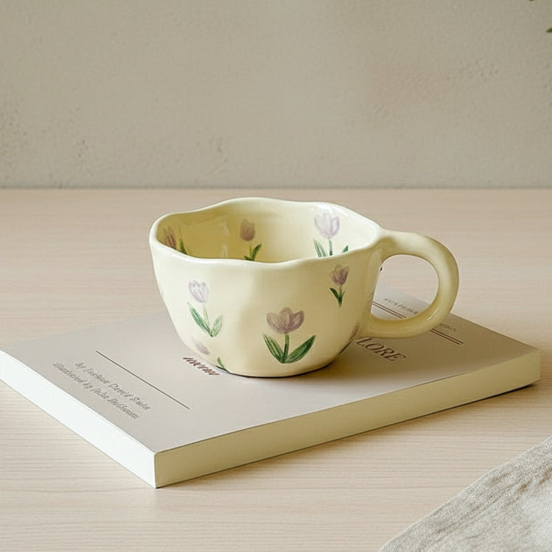 The Lilac Tulip Mug