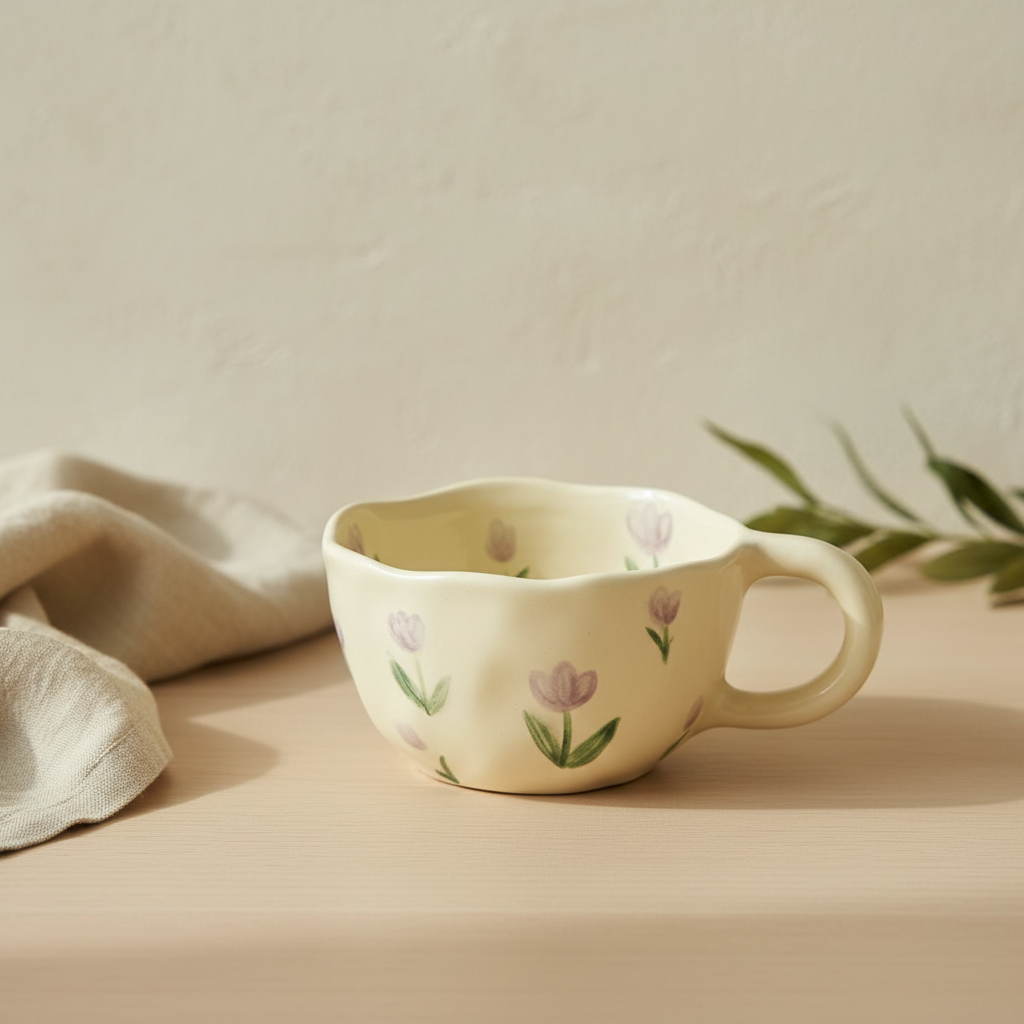 The Lilac Tulip Mug