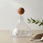The Glacier™ Crystal Decanter with Cork Sphere
